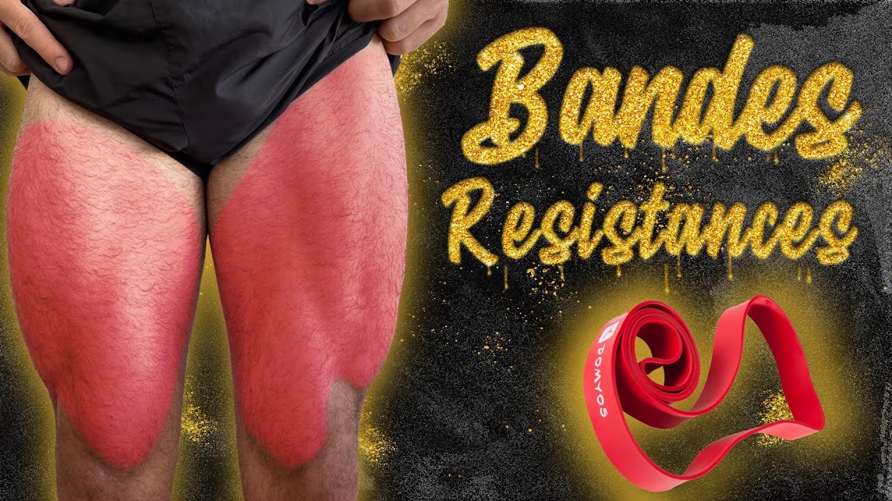 💥 MUSCULATION des JAMBES avec ELASTIQUES 💥