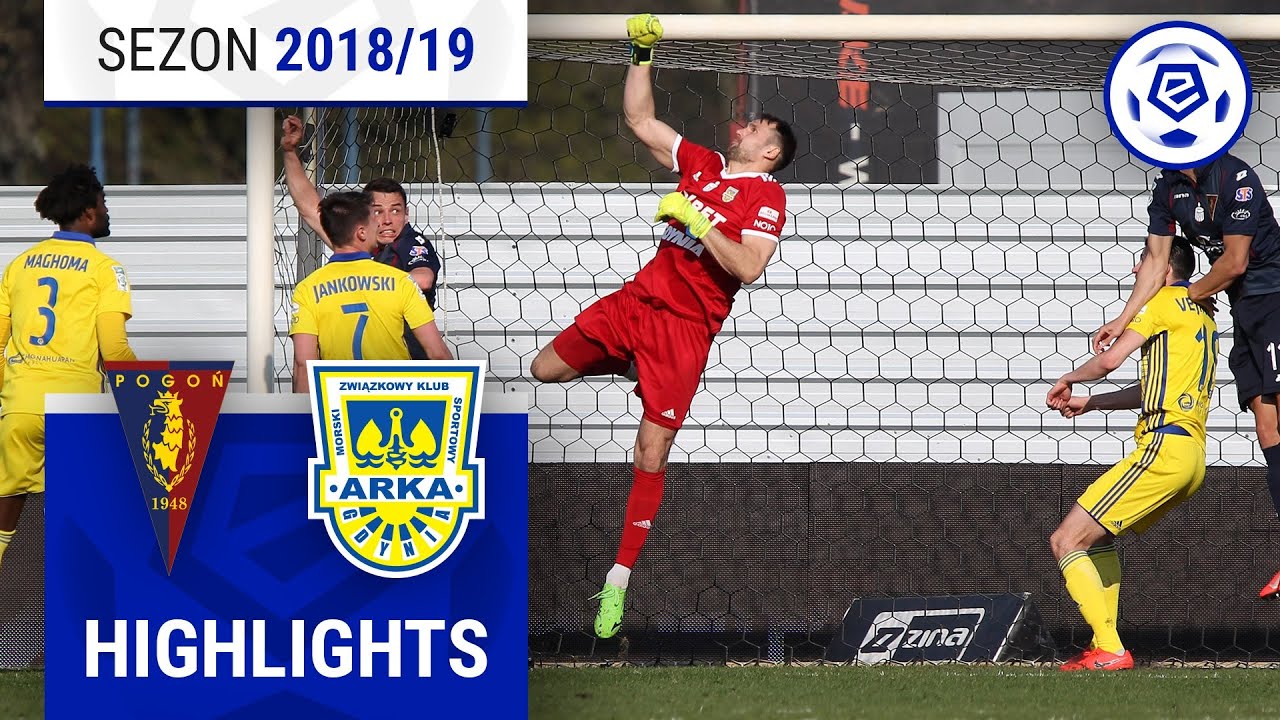 Pogoń Szczecin - Arka Gdynia 3:3 | SKRÓT | Ekstraklasa 2018/19 | 29. Kolejka
