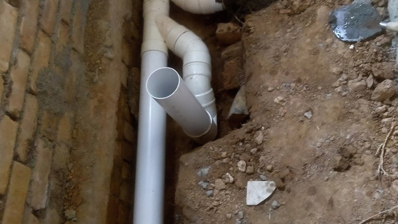full house 3 wash room and 2 kitchen severage line complete concrete video