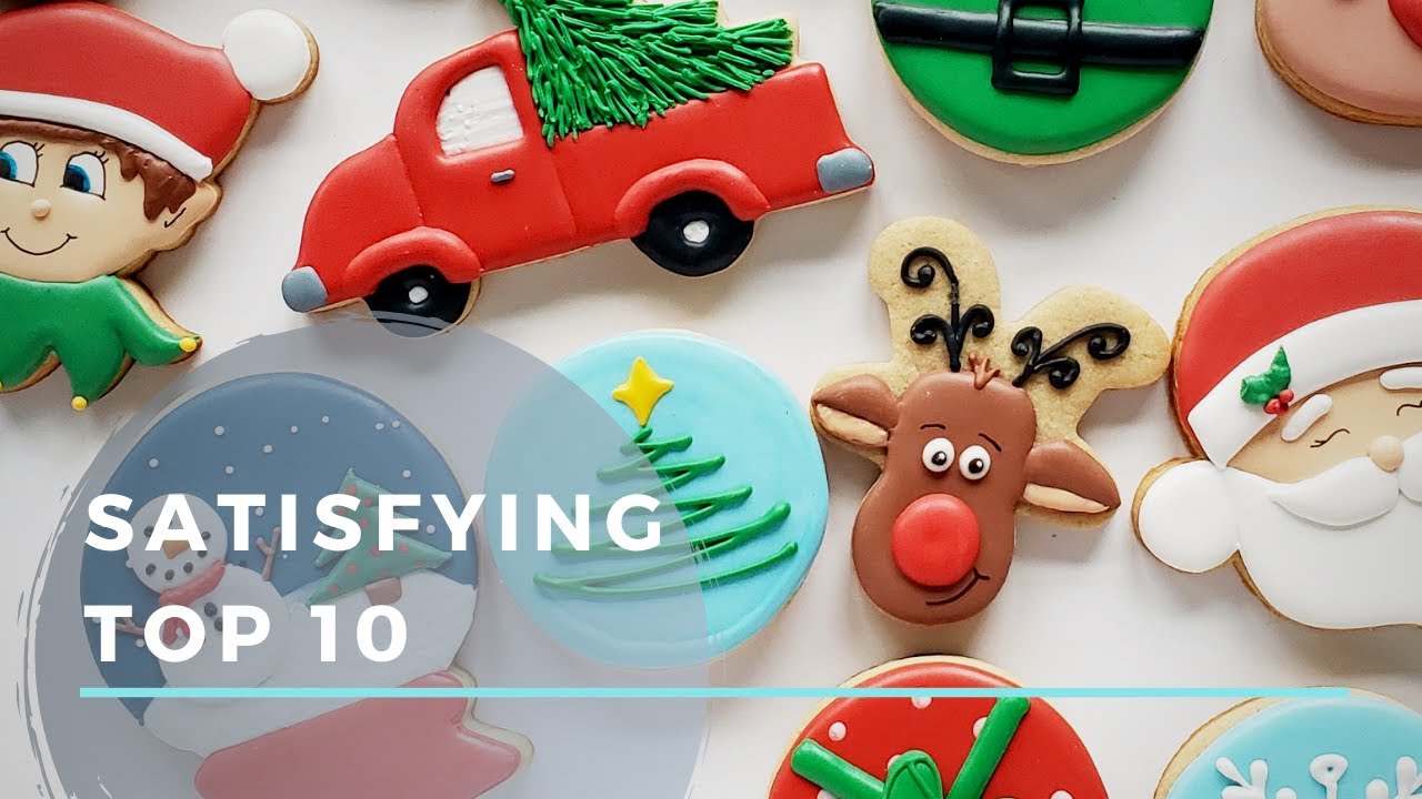 Top 10 SATISFYING Christmas Cookie Videos!