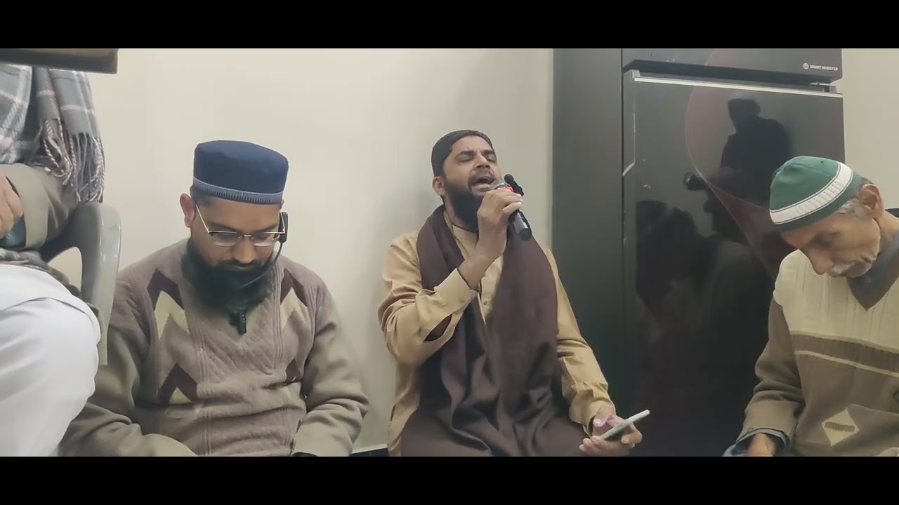 محفل درود شریف 2026-01-25 جناب محمد یاسر قادری صاحب نعت رسول مقبول صلی اللّٰہ تعالیٰ علیہ وسلم