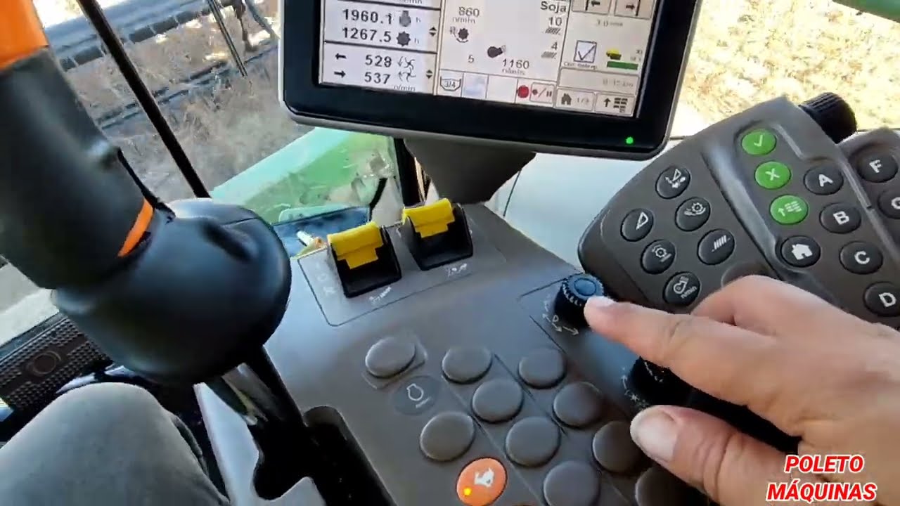 S670 JOHN DEERE/SAFRA SOJA DICA DE OPERAÇÃO COLHEITADEIRA AGRÍCOLA (OP.POLETO).