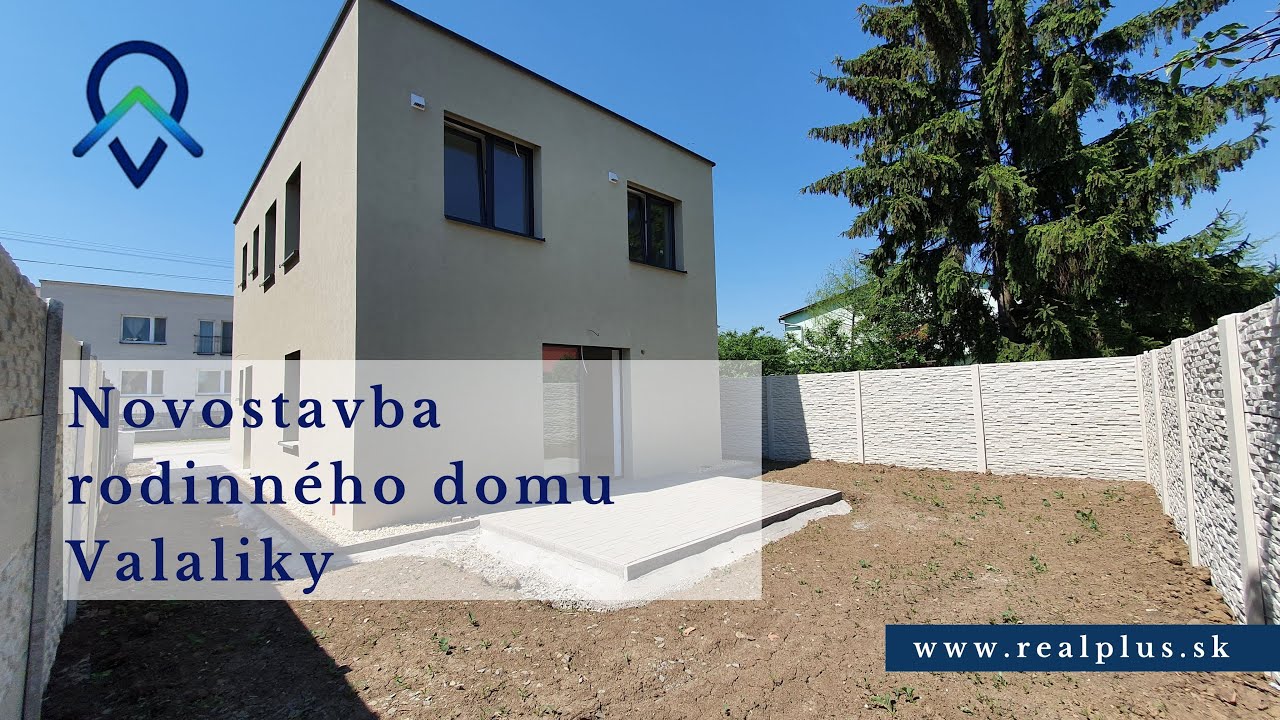 Novostavba rodinného domu, Valaliky