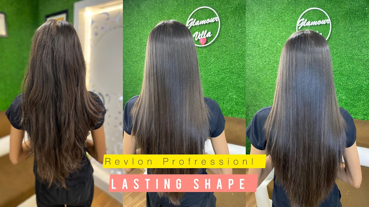 Revlon professional lasting shape ka results | Smoothenig Cream ka Results | Smoothenig kase kare