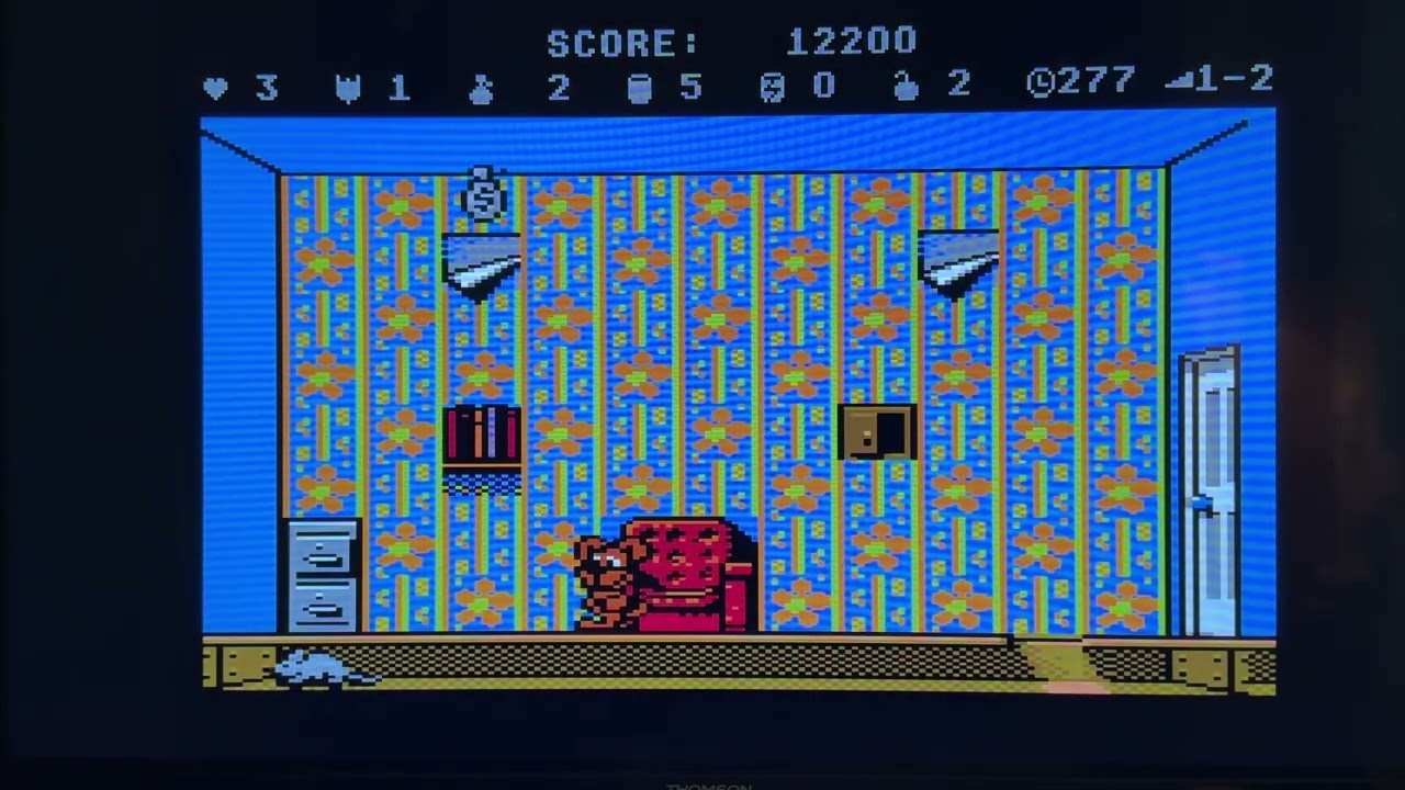 Scrapyard Dog (Atari 7800 Video game-Hack) Starring Scraps The Dog. 