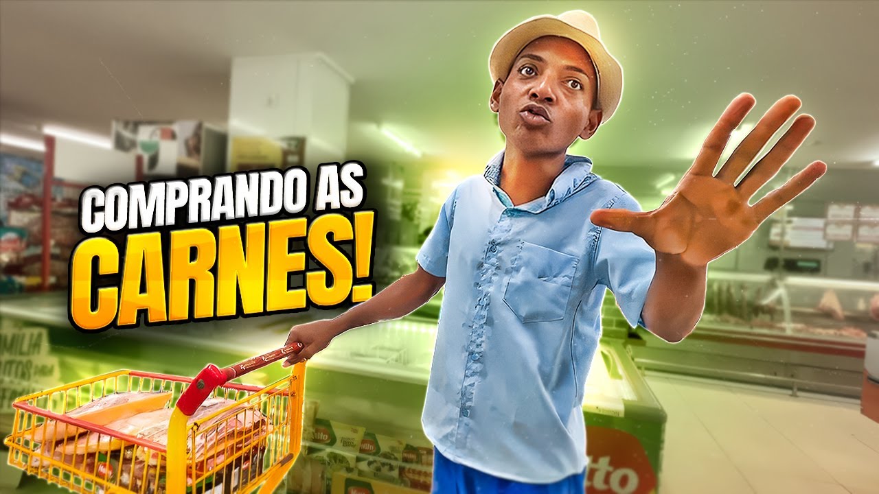 BETO TIZIU COMPRANDO AS CARNES PARA CHURRASCO NO SÍTIO 😂😂 | BETO TIZIU