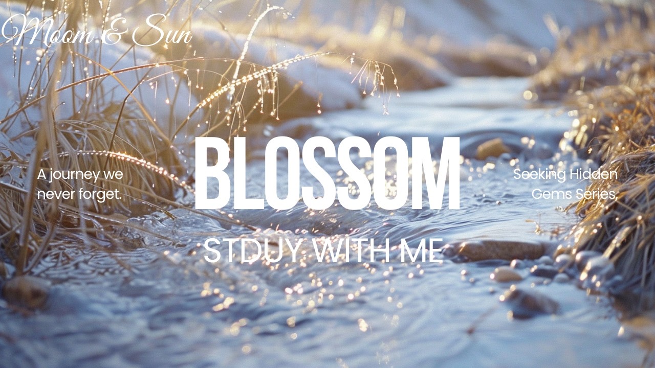 Korean Spring Music | Whispers of Spring | Babbling Stream Ambience | Study with Me