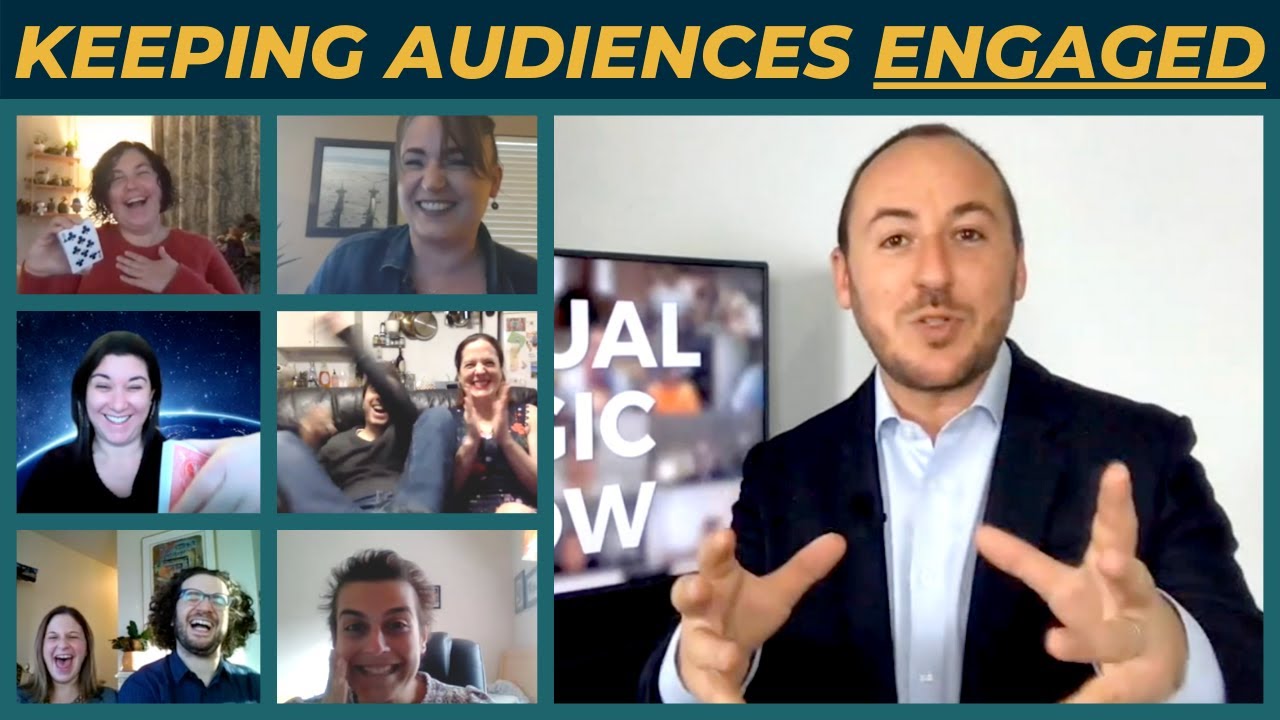 How to Keep Virtual Show Audiences Engaged