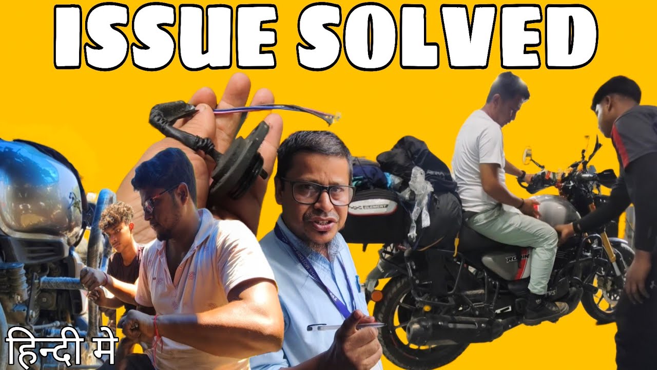 TVS RONIN KA HEATING ISSUE GEAR SENSOR SOLVED ? || CRASH GUARD FOR TVS RONIN