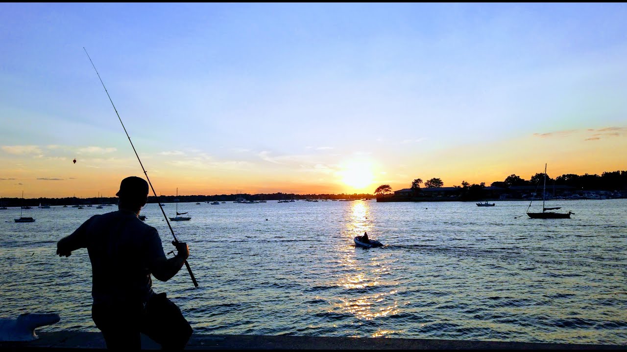 4K Long Island - Walking Sunset Park In Port Washington, NY before Sunset | September 2021