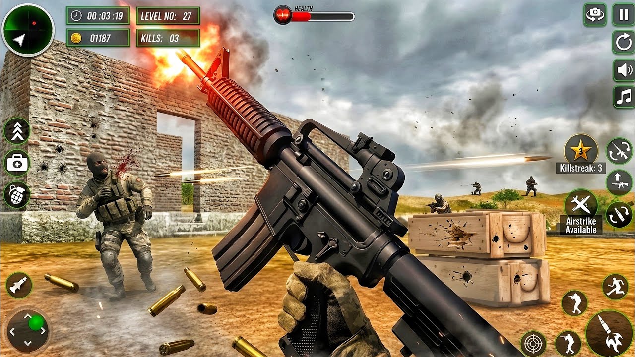 Counter Terrorist Attack - Offline Shooting Games - Android GamePlay #2