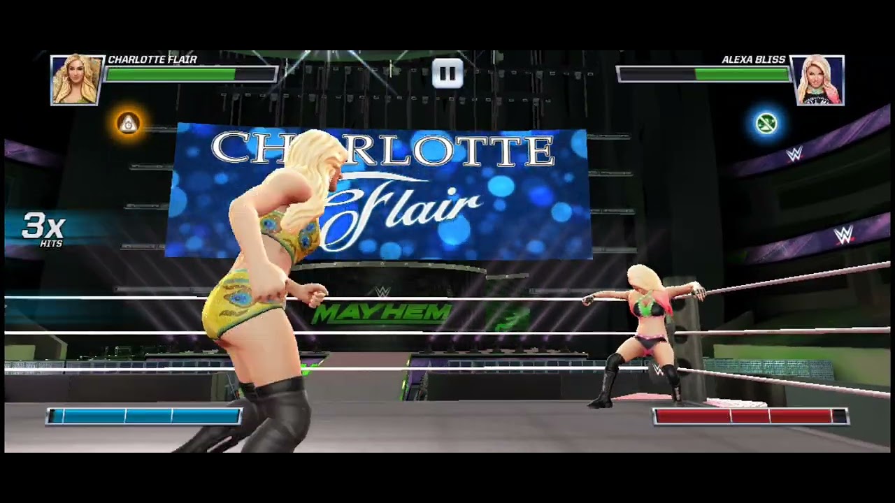 Wwe mayhem gameplay championship tournament mode final round womens #wwe #likesharesubscribe 