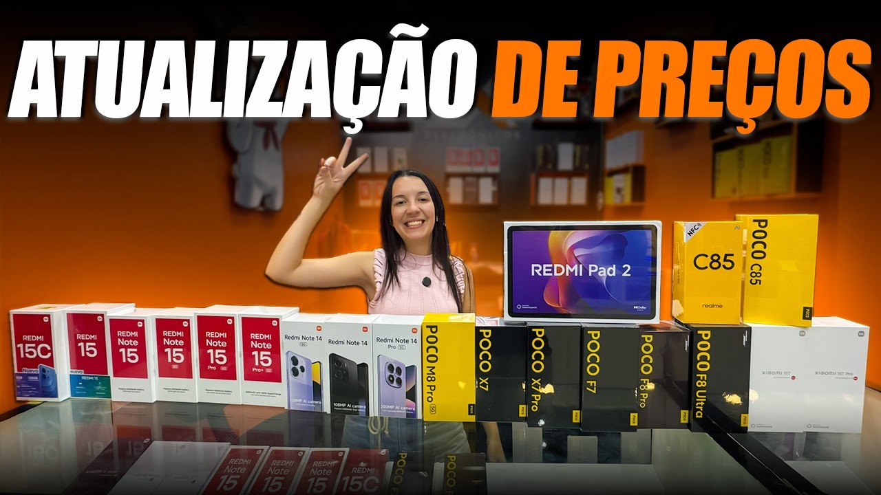 PROMOÇÕES SÓ PARA OS INSCRITOS: POCO F8 ULTRA, XIAOMI 15T, NOTE 15 PRO+ e Muito Mais!! 🔥📲