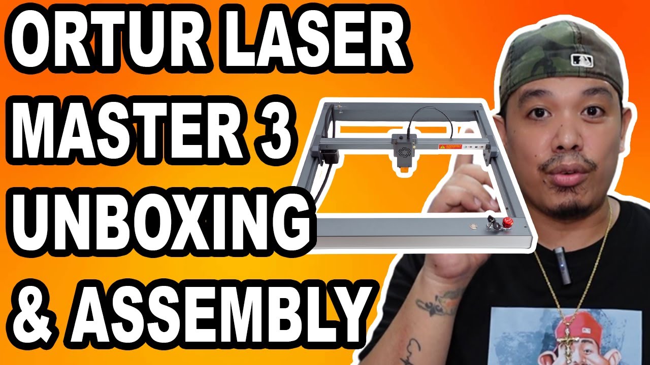 ORTUR LASER MASTER 3 ENGRAVING MACHINE | The Printing Shock | Marlon Ubaldo