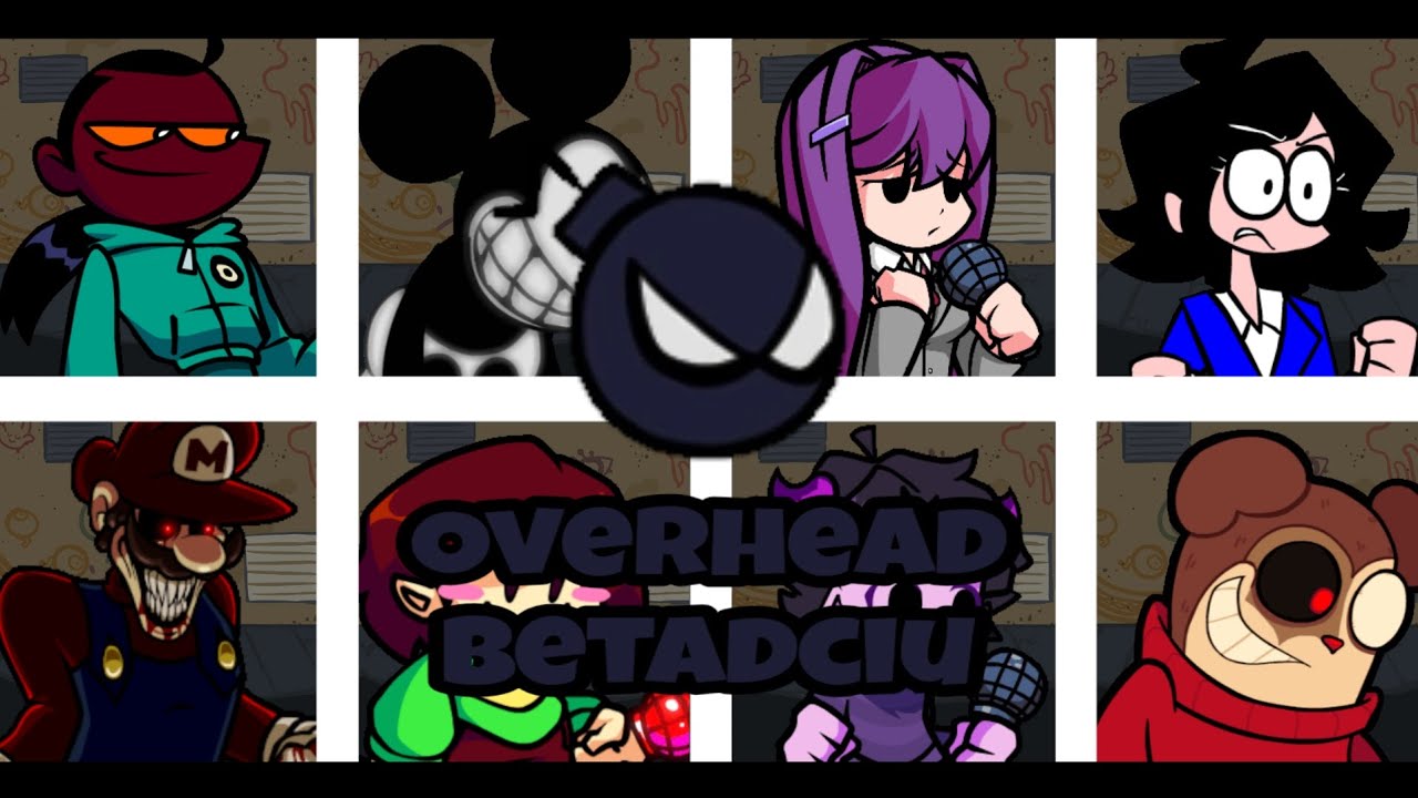 FNF Overhead but every turn a different character sing it 🎵🎶 [FNF WHITTY 2021] [UTAU]