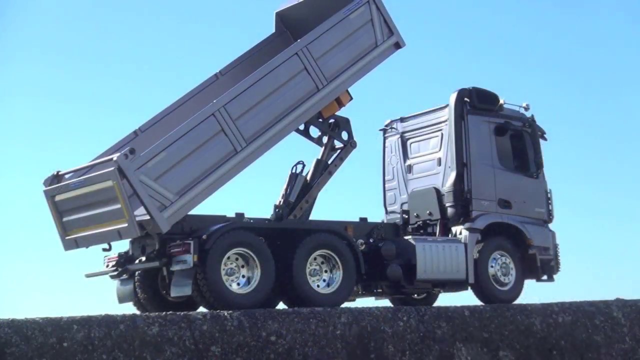 TAMIYA 1/14 R/C MERCEDES-BENZ AROCS 3348 6X4 TIPPER TRUCK メルセデス・ベンツ アロクス 3348 6×4 ダンプトラック