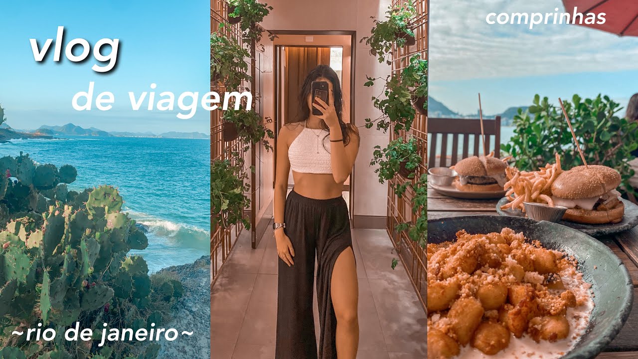 VLOG no Rio de Janeiro || shopping, praia, compras…
