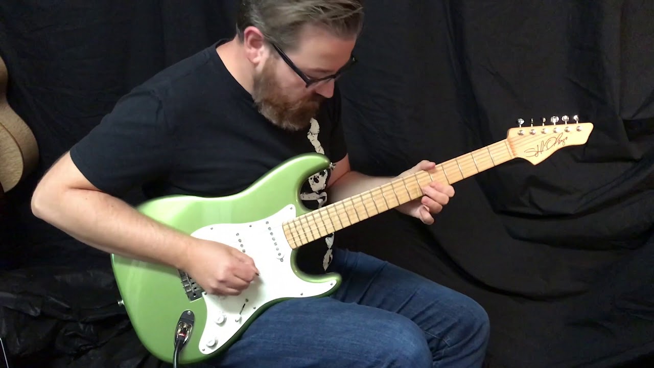 D'Pergo Solid Body Electric Guitar