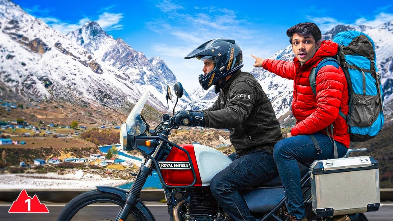 India Ka Aakhri Gaon! 😳 Bike Ride to Mana Village | Uttarakhand EP 01