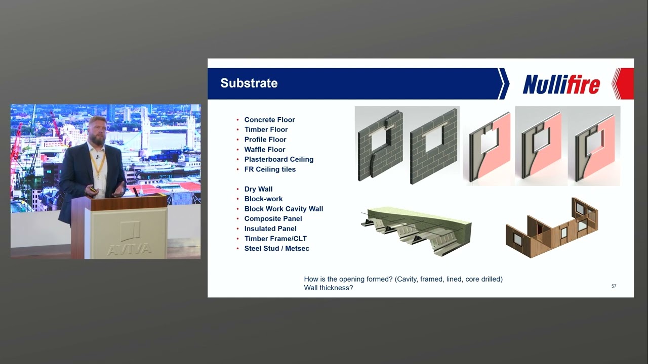 FIRESTOPPING SYSTEMS &ndash; Aaron Gardiner, Nullifire