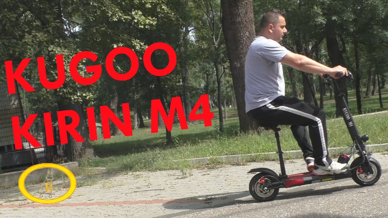 KUGOO KIRIN M4 - Ez már nem is roller hanem Robogó!