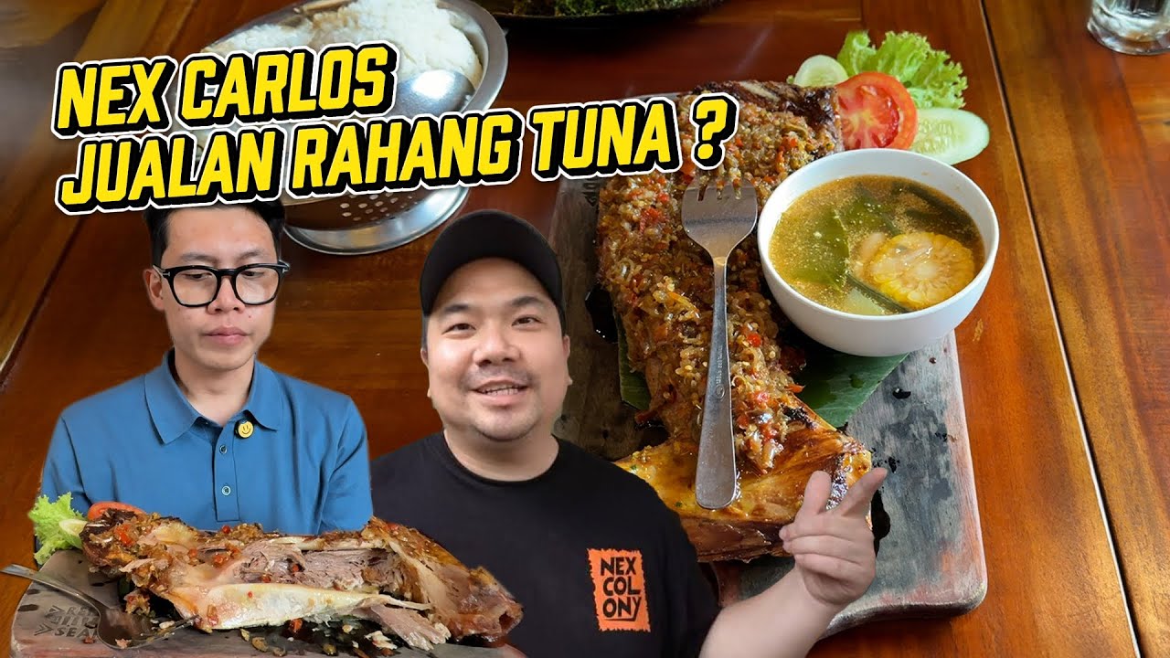 NEX CARLOS JUALAN RAHANG TUNA, RAME BANGET!