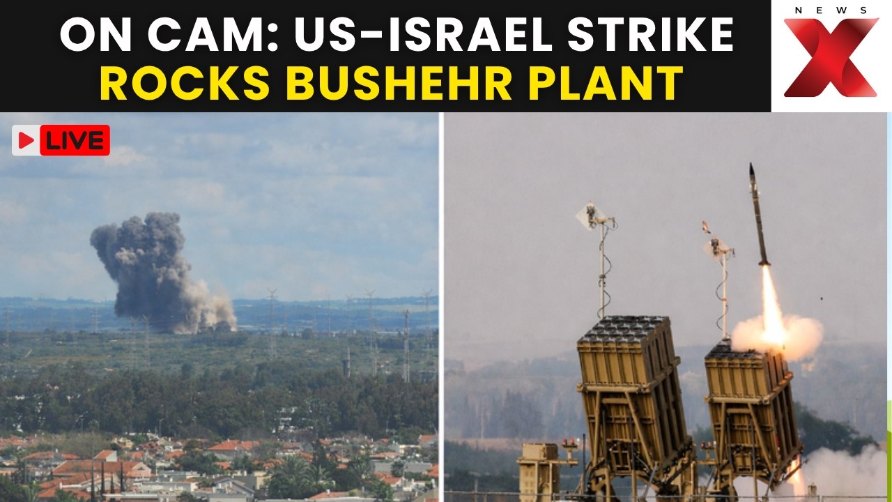 Iran Nuclear Plant ATTACK LIVE: US-Israel Strike Targets Bushehr Nuclear Plant | NewsX