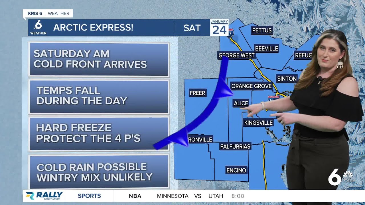Here's what to know about Wednesday's forecast and the arctic blast this weekend