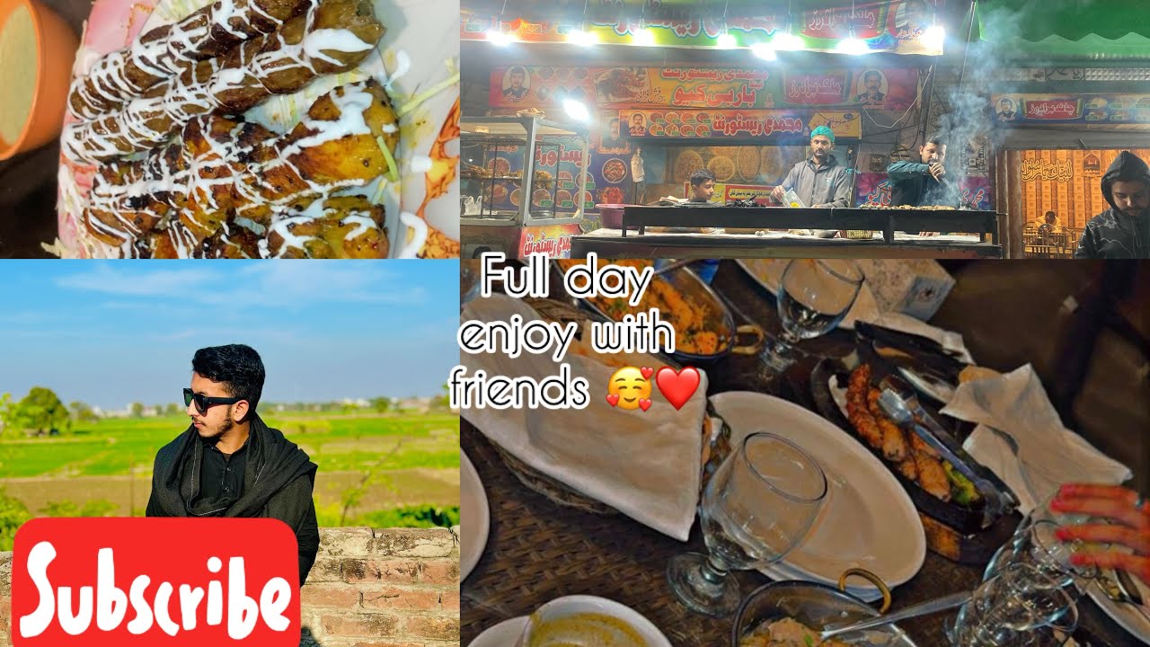 Full day enjoy with friends 😂🤓&village tour😋/vlog/ft/addan chaudhry 