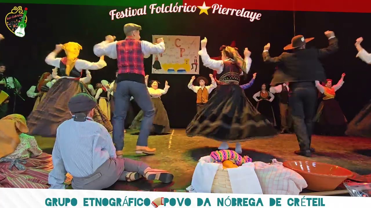 Grupo Etnográfico |Povo da Nóbrega de Créteil 🎉Festival Folclórico em Pierrelaye ⭐️Tradições Minho