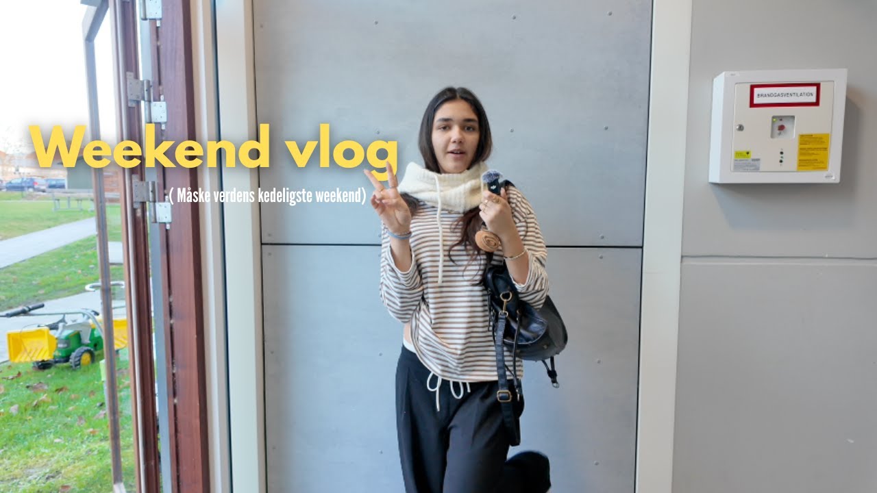 Weekend vlog!! *IKEA,venner, arbejde,hygge*