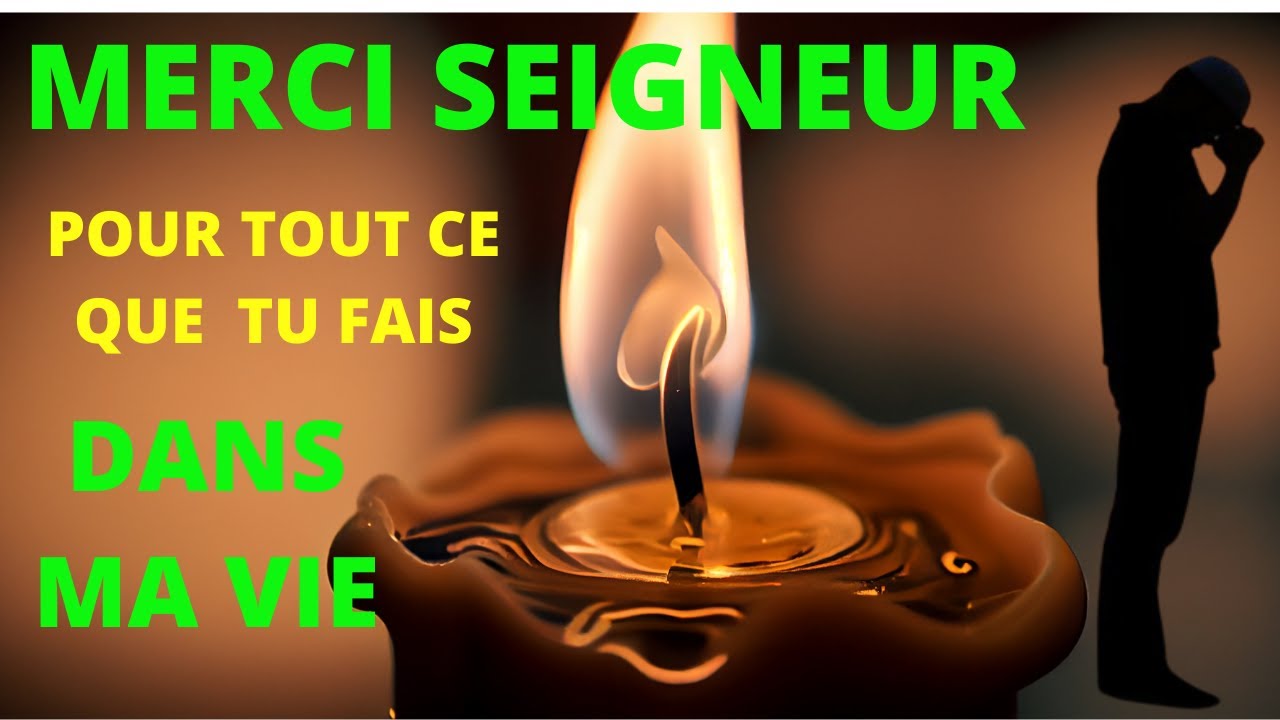 Prière de GRATITUDE,  D'ACTION DE GRÂCE et pour REMERCIER DIEU pour ce qu'il fait pour nous