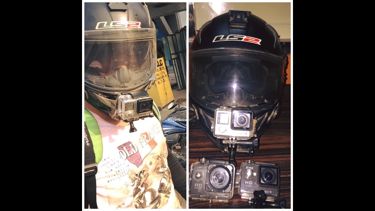 Motovlogging Helmet setup | Gopro hero 4 black | Iron-man setup