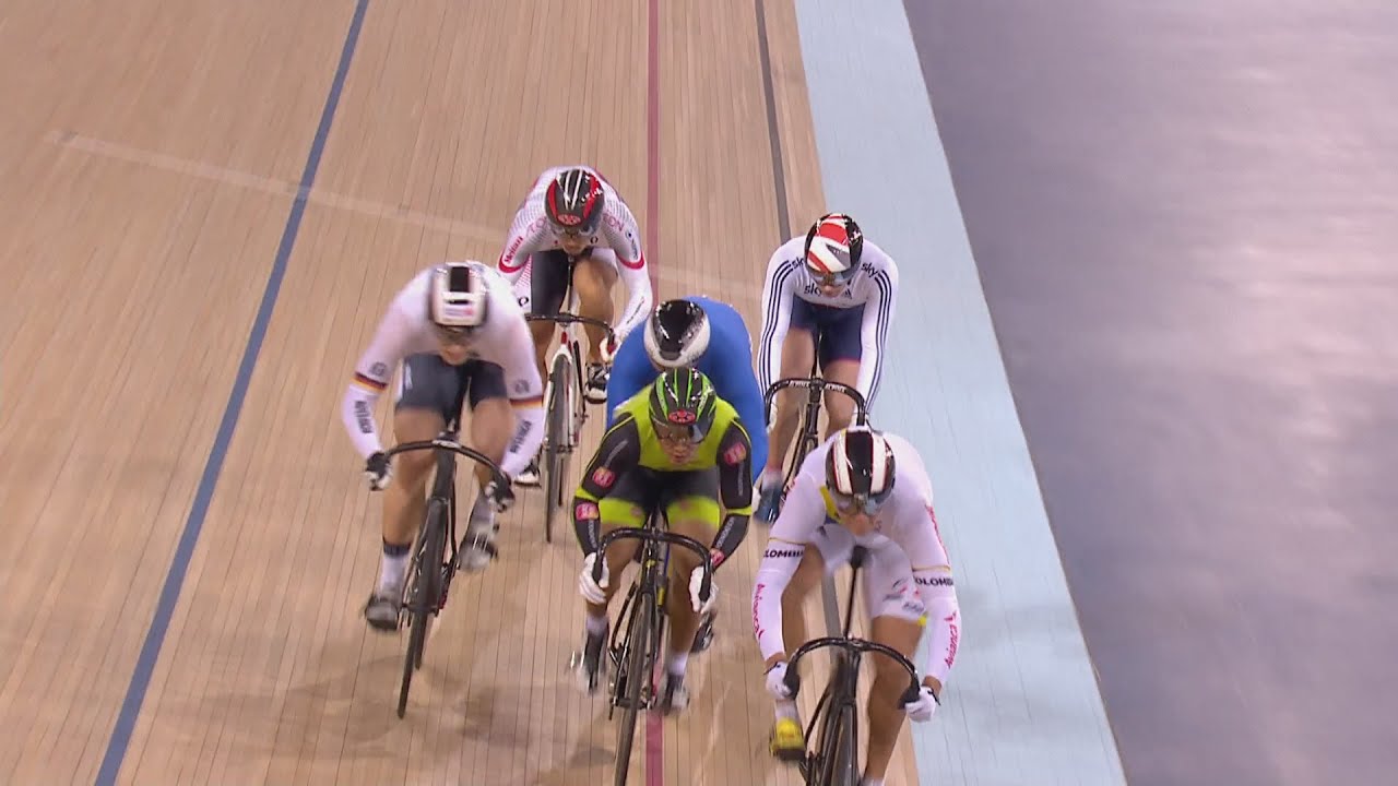 Men's Keirin Race - 2014 Track Cycling World Cup | London