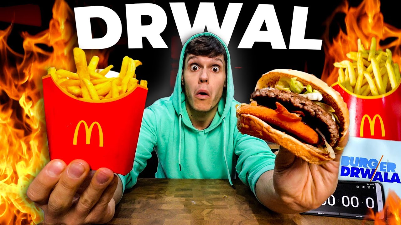 Jem NOWEGO BURGERA DRWALA z McDonald&rsquo;s na czas! + Recenzja