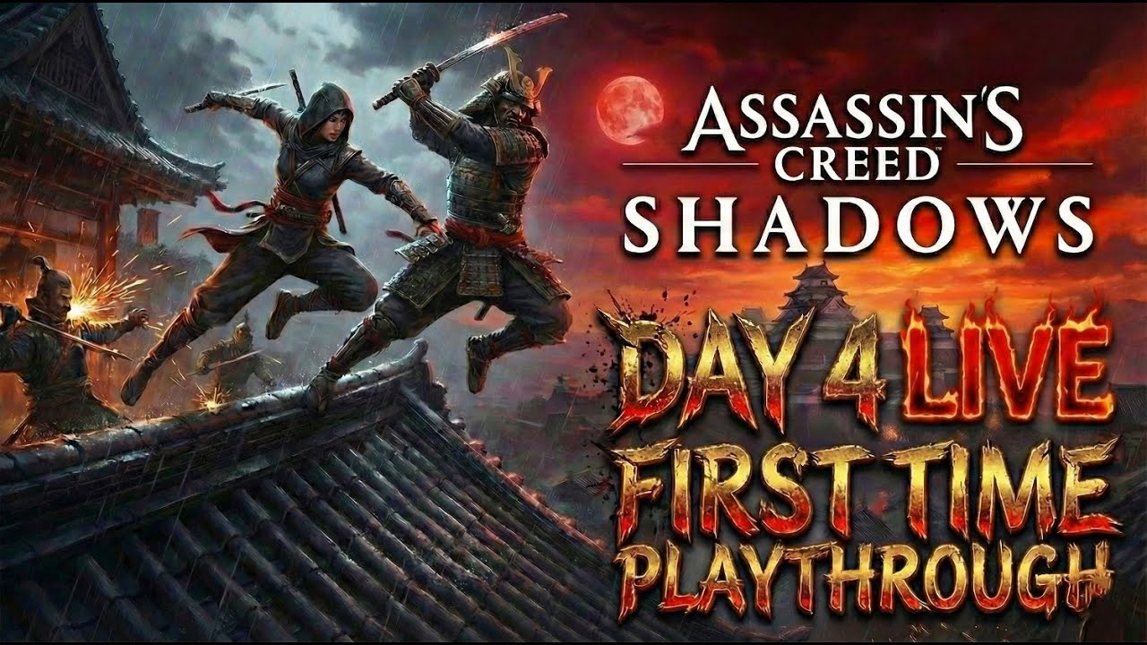 WAR HAS BEGUN! ⚔️ Total Chaos in Feudal Japan | AC Shadows Day 4