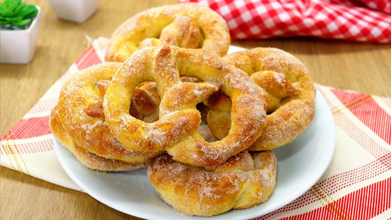 PRETZEL FÁCIL ECONÔMICO E DELICIOSO