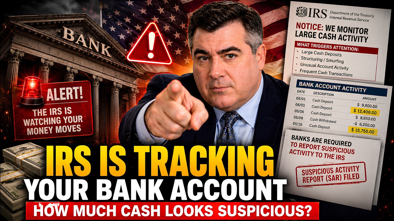 The IRS Is Tracking Your Bank Account &mdash; Here&rsquo;s How Much Cash Starts Looking Suspicious