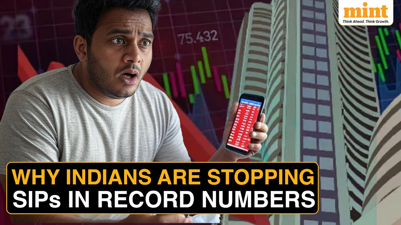 Mutual Fund SIP Stoppage Ratio Is SURGING: Despite Market Volatility, Should You Stay Invested?