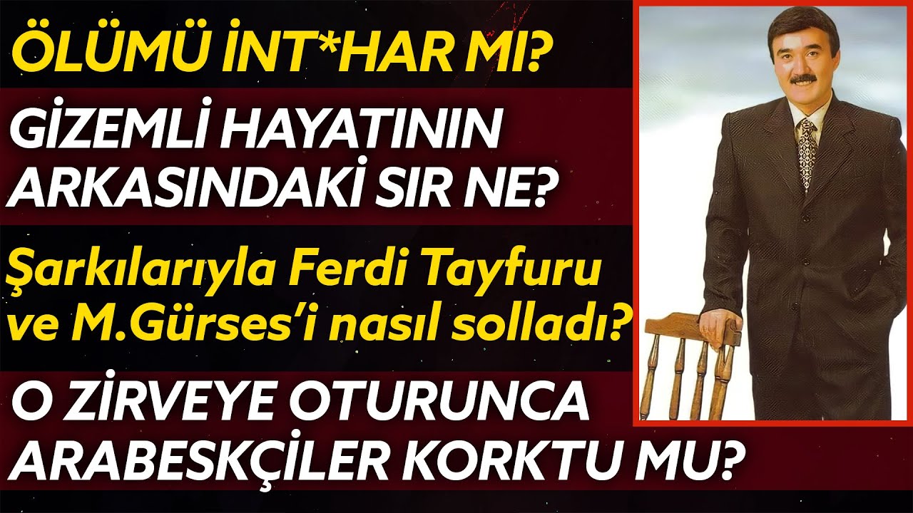 CAVİT KARABEY | Bir otel odasında ölü bulunan Arabesk müziğin taçsız kralı kimdir? #müzik #vs #film