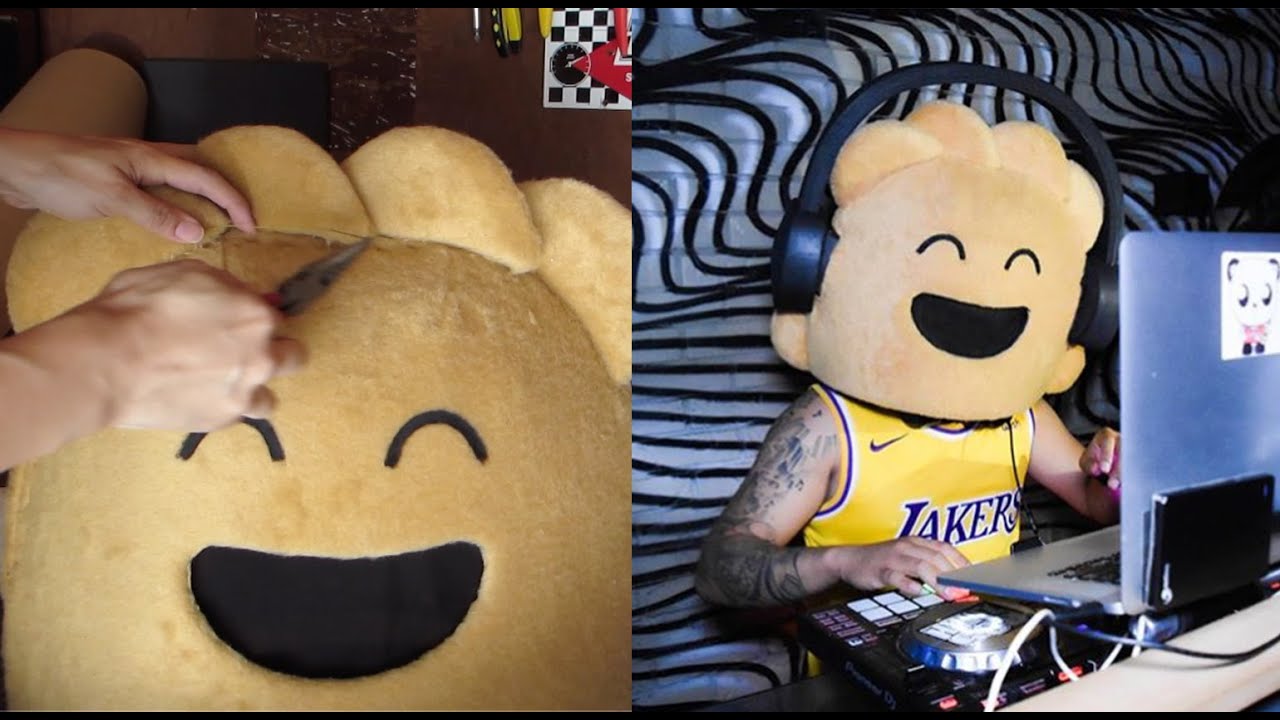 Making the DJ Empanada head
