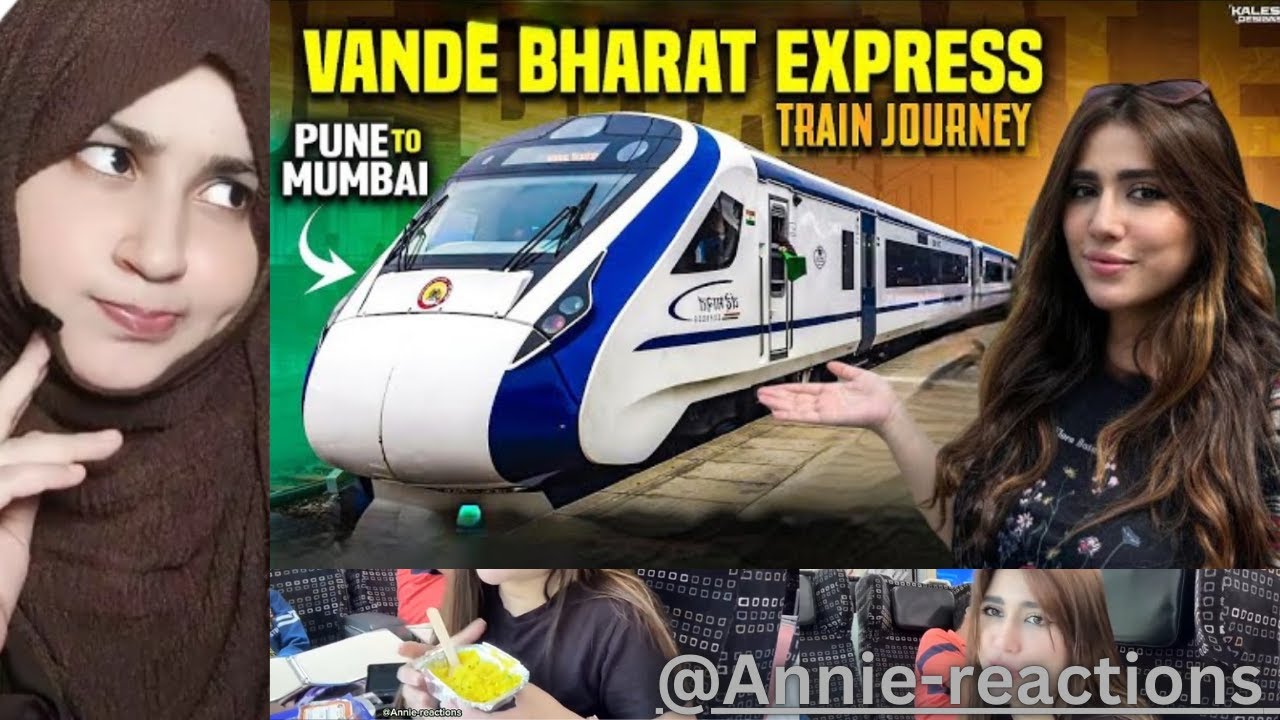 Pune to Mumbai 🇮🇳 VANDE BHARAT EXPRESS EC CLASS (Best Train) 🚂 | Annie-reactions