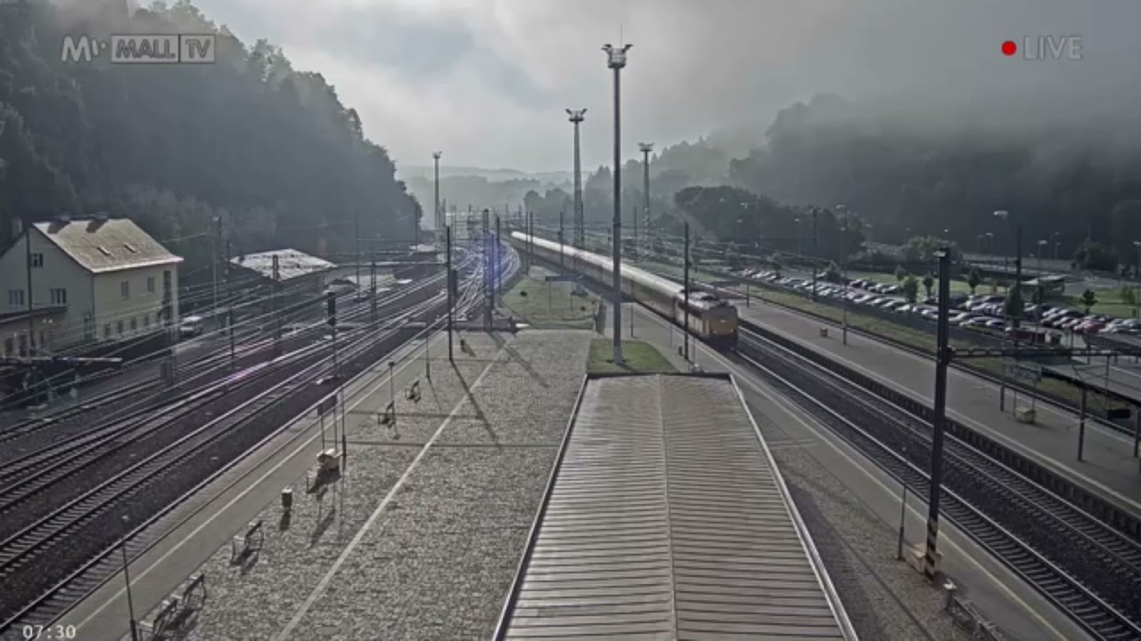 Staniční hlášení a vlaky Ústí nad Orlicí + Přestupujte do LET 1291 + Pozdrav Regiojetu, 3.8.2021