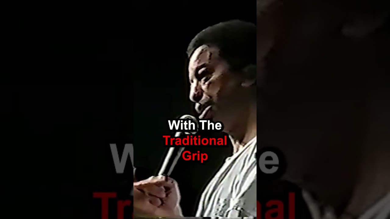 💥🤔Tony Williams On Traditional Vs Matched Grip🤔💥 - #tonywilliams #drums #shorts