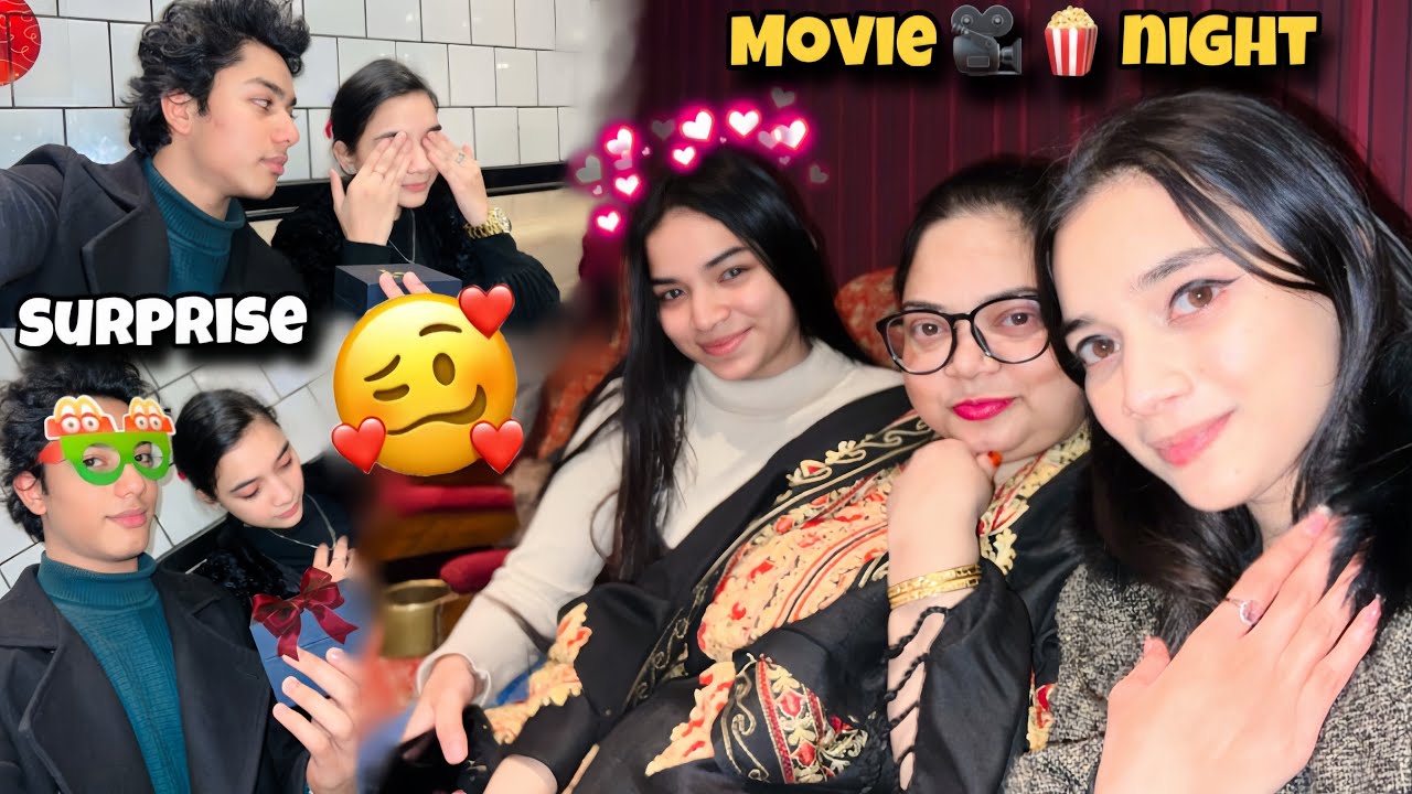 Family Movie 🍿Date❤️| Suhaan Ne Chhota Sa Surprise Gift Diya 🥹
