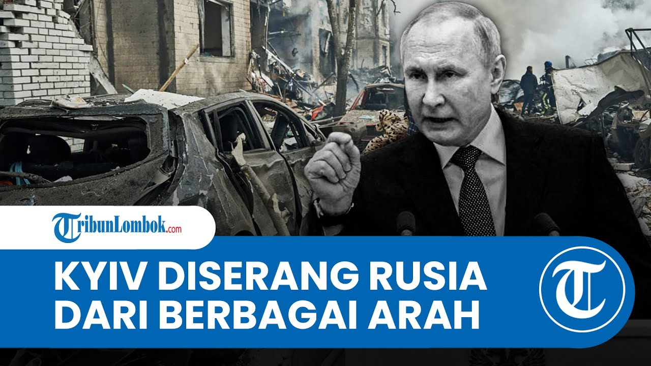 Kyiv Diserang Dari Arah Timur dan Selatan, Pecahan Bom Tandan Kini Bertebaran di Ibu Kota