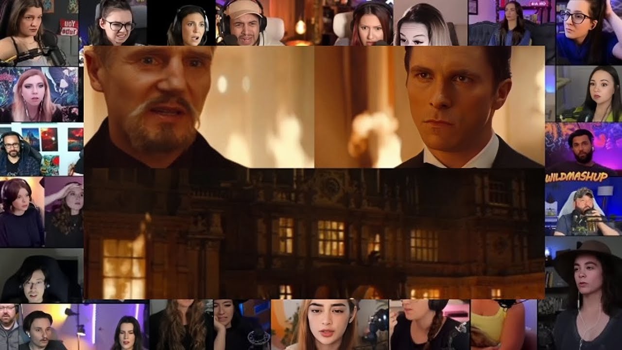 Ra's Al Ghul Burris Down Wayne Manor Scene reaction Mashup | Batman begins 