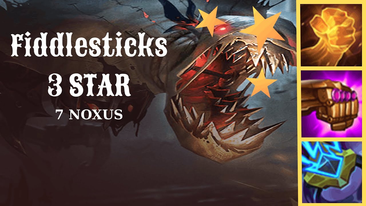 Fiddlesticks 3 ⭐⭐⭐ with first place | TFT Set 16