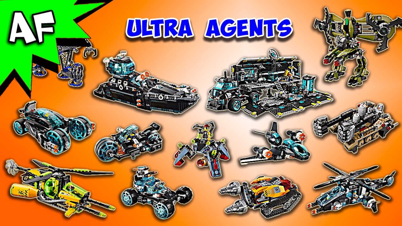 Every Lego ULTRA AGENTS Set - Complete Collection!