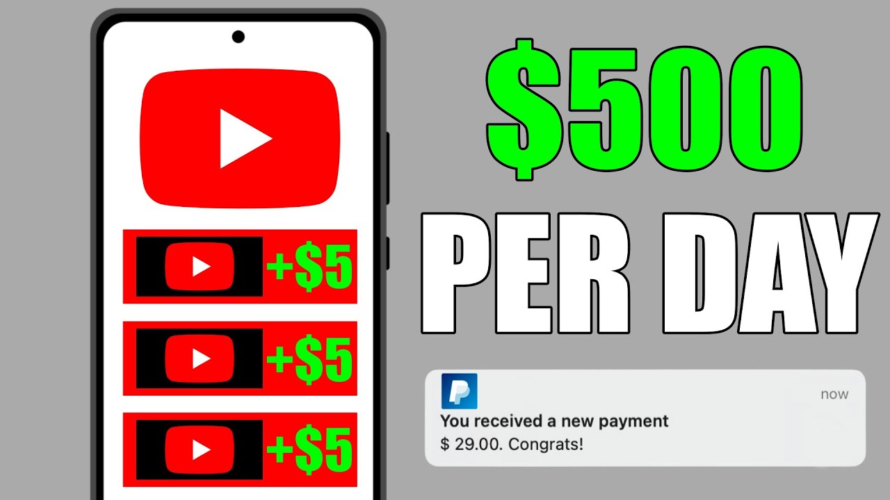 Earn $50 per Hour Watching YouTube Videos (🤑 New App) | How to Make Money Online